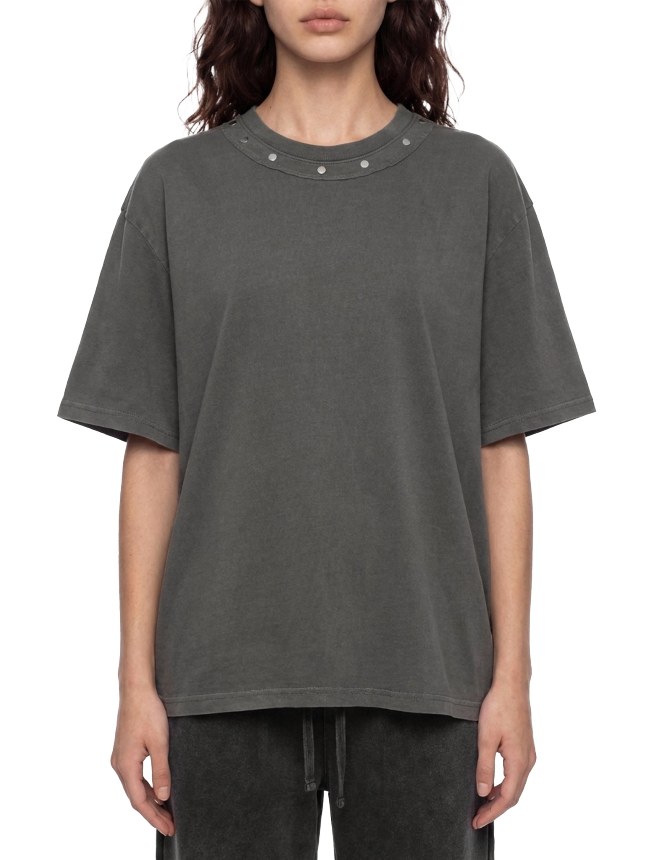 SL Boxy Studded T-Shirt