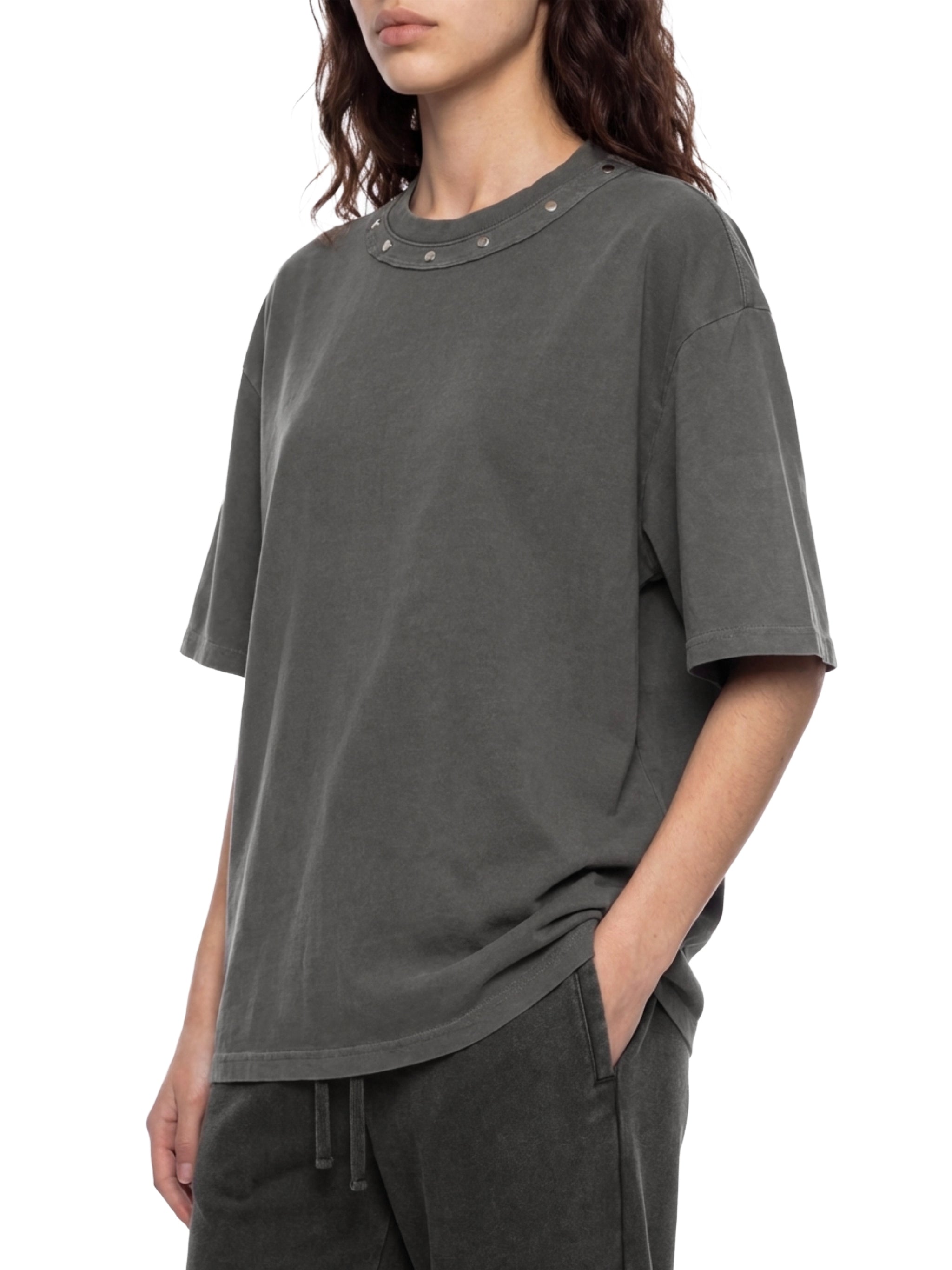 SL Boxy Studded T-Shirt