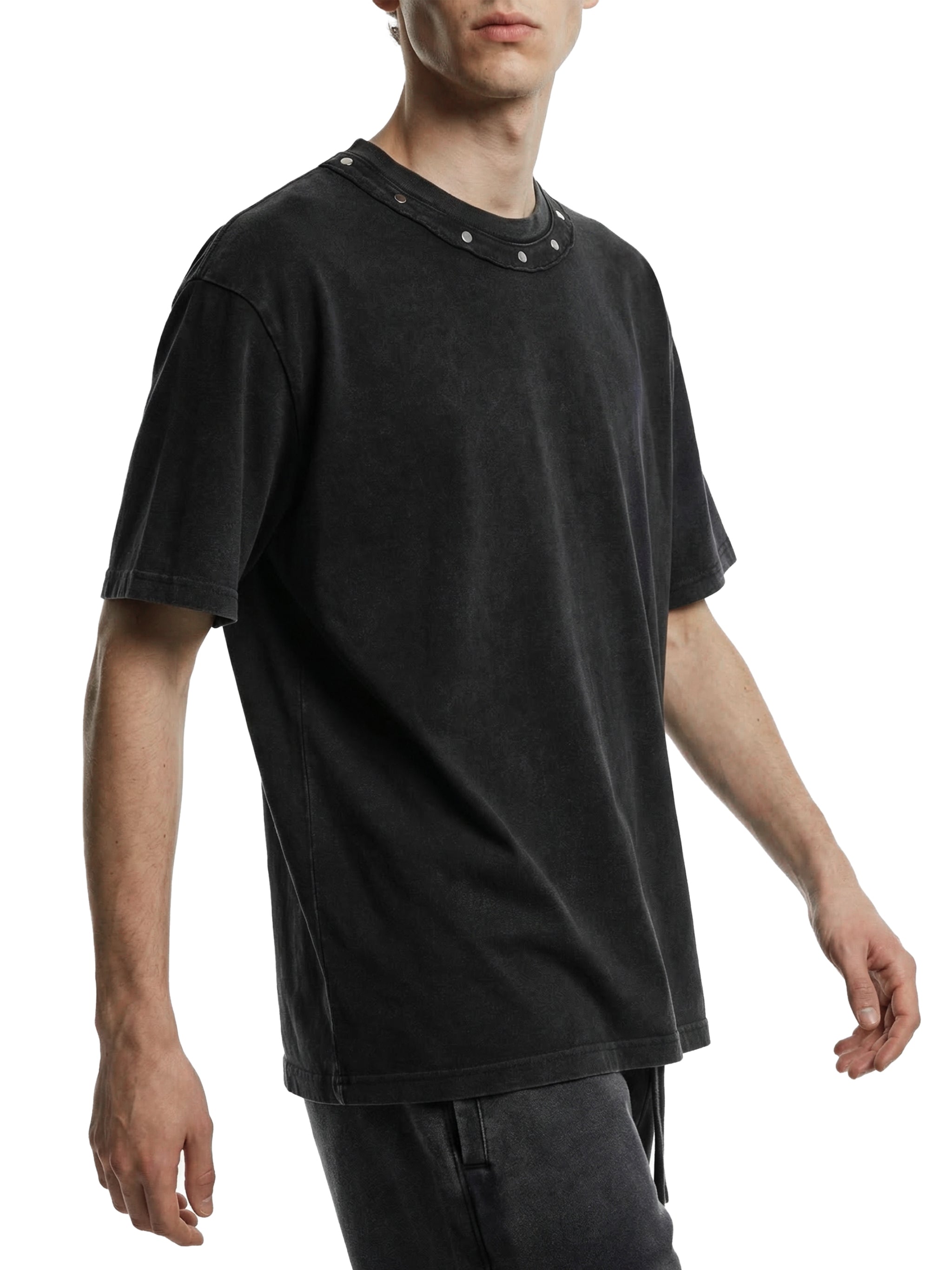 SL Boxy Studded T-Shirt